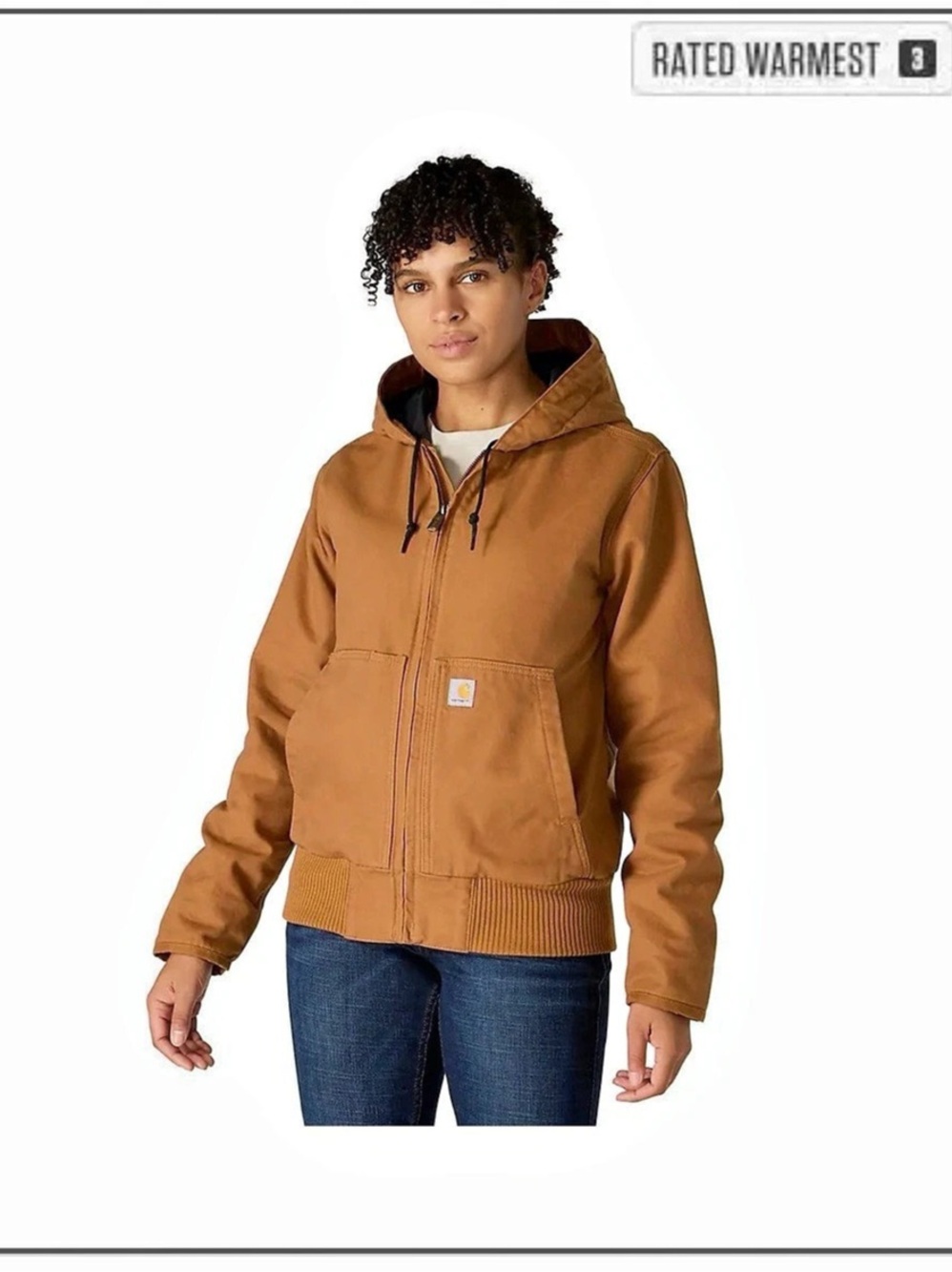 Women’s Carhartt Washed Duck Active Jacket size Medium - Picture 2 of 9